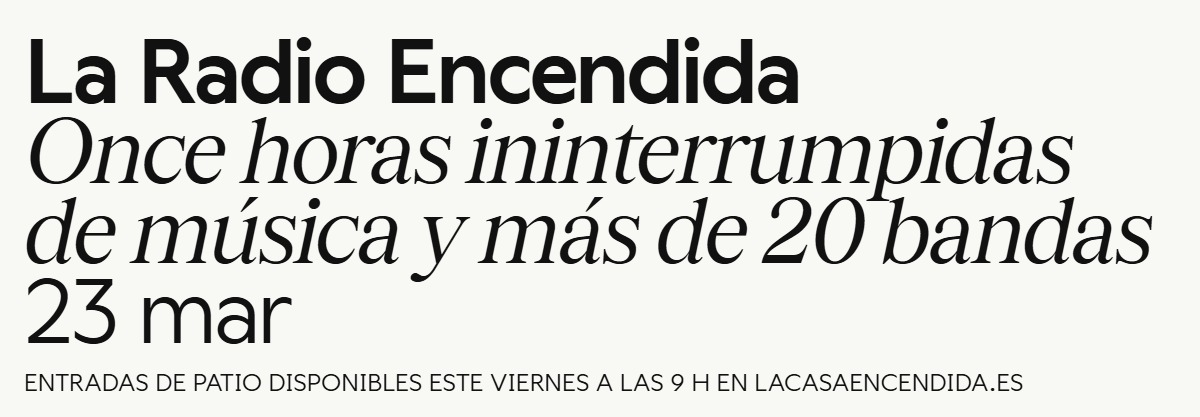 La Casa Encendida